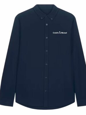 Chemise Crédit Mutuel (écoresponsable)