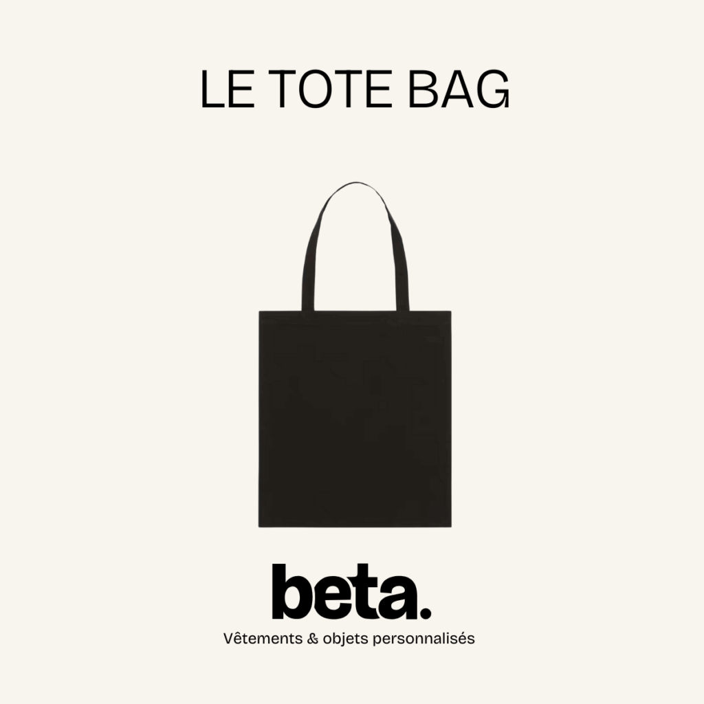 Utilisez un tote bag pour vos packs de rentrée.