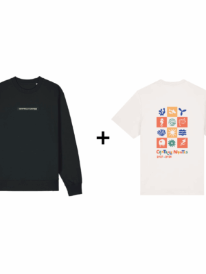 Pack sweat col rond + t-shirt